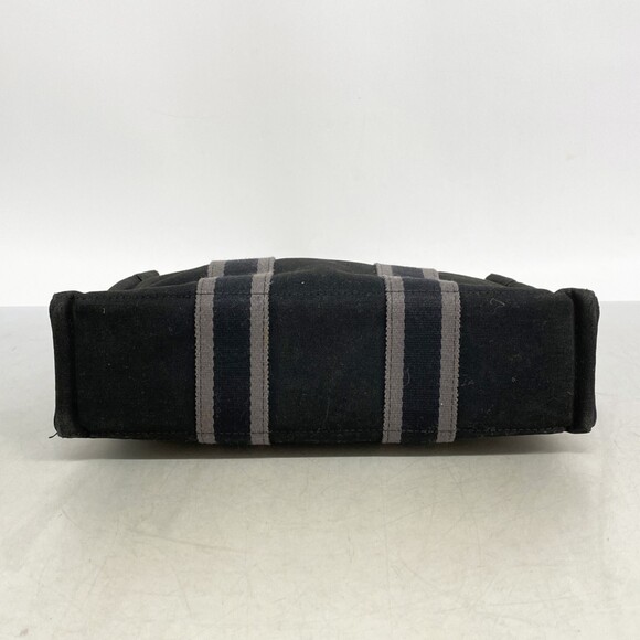 Hermes Fourre-Tout PM Canvas Tote Bag, Black, for Men and Women - Picture 3 of 11